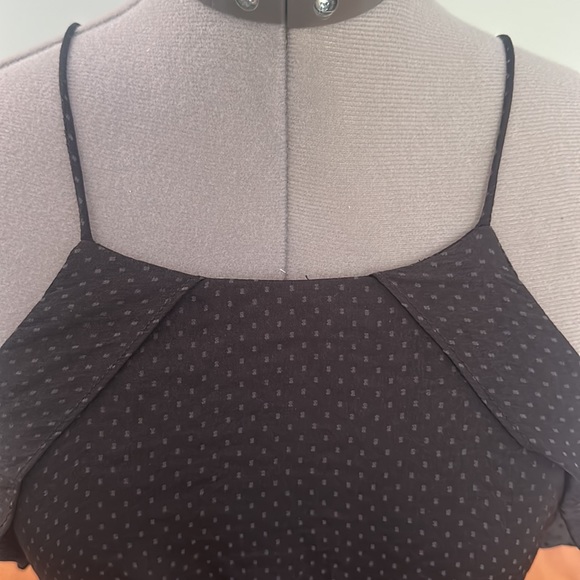 NSR ruffle neckline sleeveless jumpsuit size large - Picture 7 of 8